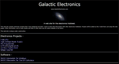 Desktop Screenshot of galacticelectronics.com